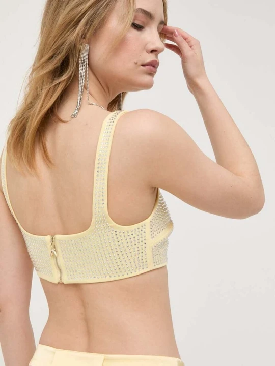 Zdjęcie produktu Patrizia Pepe top żółty