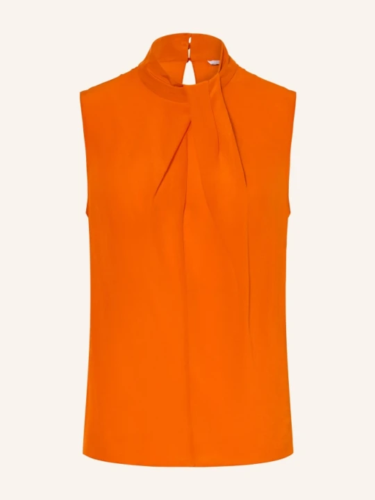 Zdjęcie produktu Patrizia Pepe Top Koszulowy Z Jedwabiu orange
