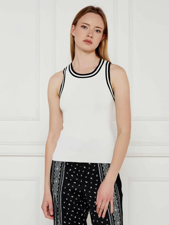Zdjęcie produktu Patrizia Pepe Top | Slim Fit biały