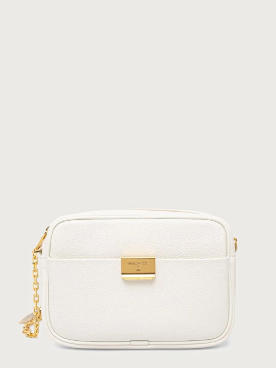 Zdjęcie produktu Patrizia Pepe torebka crossbody damska skórzana biały