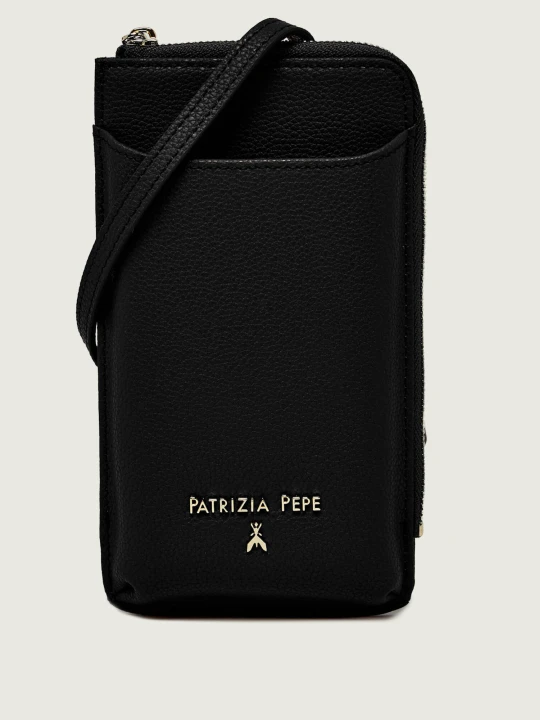 Zdjęcie produktu Patrizia Pepe Torebka na telefon 7" czarny