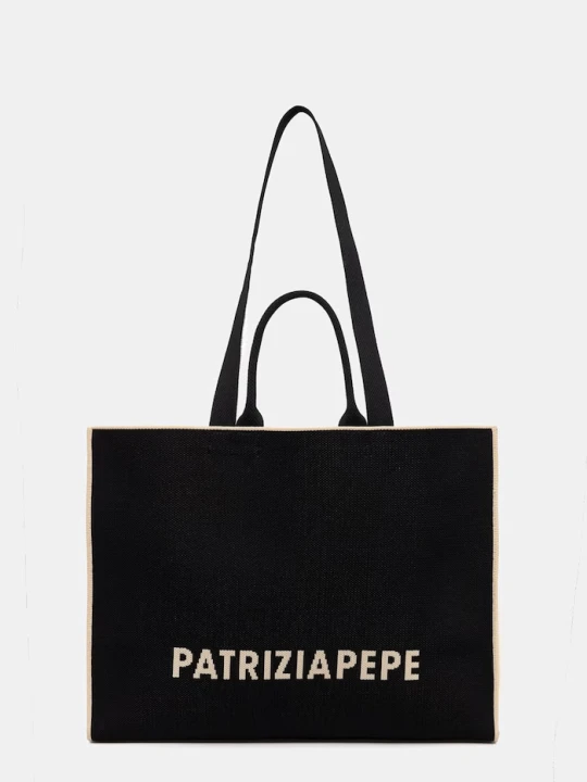 Zdjęcie produktu Patrizia Pepe torebka tote damska czarny