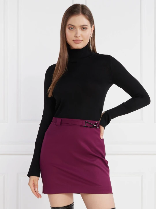 Zdjęcie produktu Patrizia Pepe Wełniany golf | Slim Fit czarny