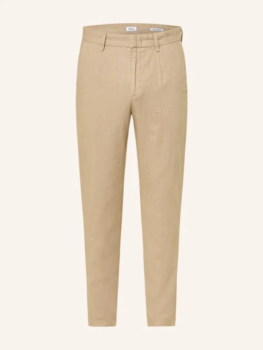 Zdjęcie produktu Paul Chino Regular Fit Z Lnem beige KHAKI