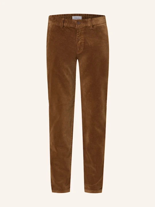 Zdjęcie produktu Paul Chinosy Ze Sztruksu Comfort Fit braun CAMELOWY