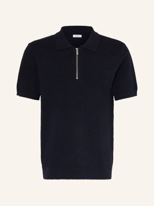 Zdjęcie produktu Paul Dzianinowa Koszulka Polo Z Bouclé blau GRANATOWY