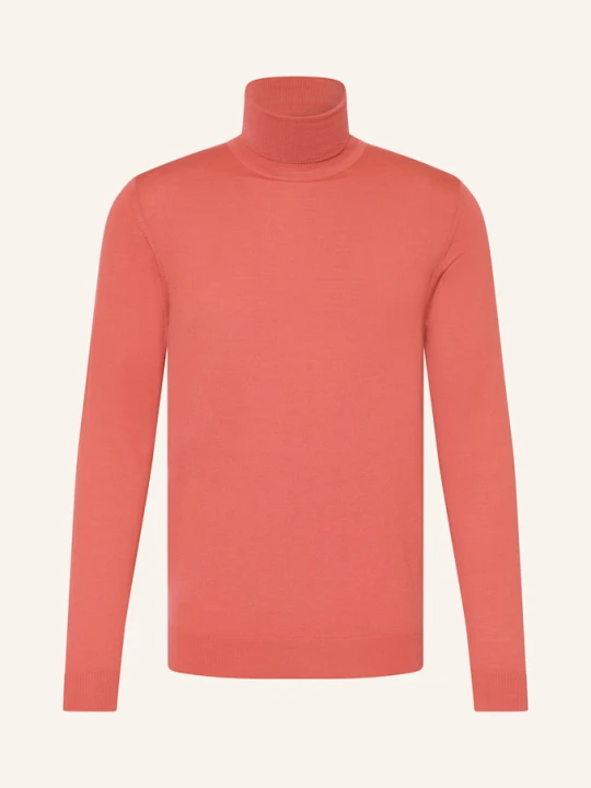 Zdjęcie produktu Paul Golf Z Wełny Merino orange ŁOSOSIOWY