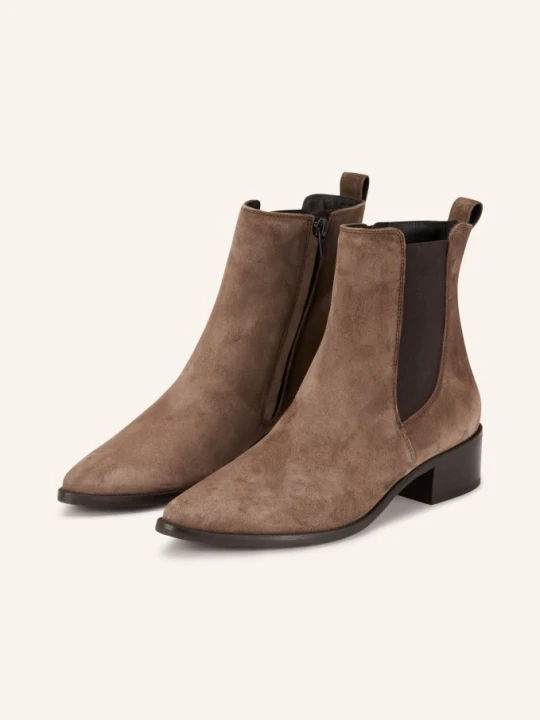 Zdjęcie produktu Paul Green Botki Chelsea beige BRĄZOWY