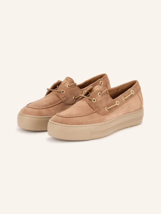 Zdjęcie produktu Paul Green Buty Żeglarskie Grain braun CAMELOWY