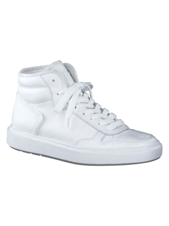 Zdjęcie produktu Paul Green Skórzane sneakersy w kolorze białym rozmiar: 37, 5