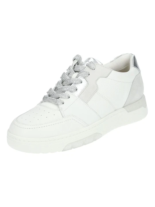 Zdjęcie produktu Paul Green Skórzane sneakersy w kolorze białym rozmiar: 39