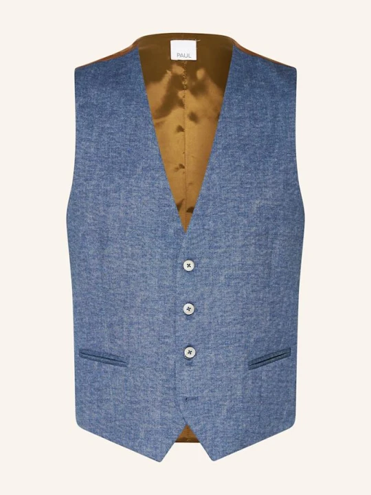 Zdjęcie produktu Paul Kamizelka Do Garnituru Slim Fit Z Dżerseju blau