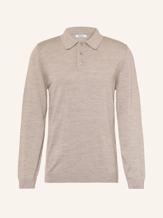 Zdjęcie produktu Paul Koszulka Polo Z Dzianiny beige JASNOBRĄZOWY