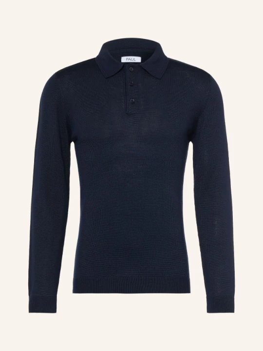 Zdjęcie produktu Paul Koszulka Polo Z Dzianiny blau GRANATOWY
