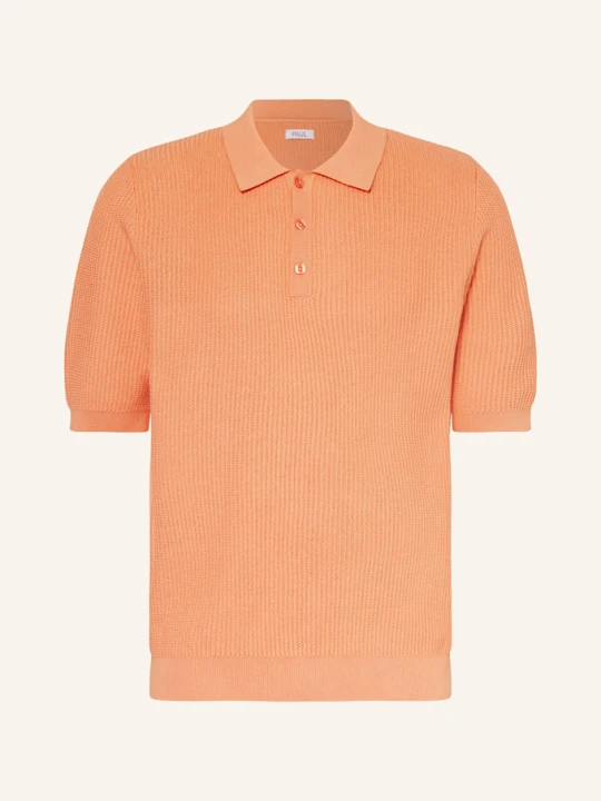 Zdjęcie produktu Paul Koszulka Polo Z Dzianiny orange