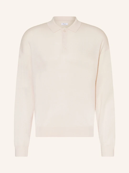 Zdjęcie produktu Paul Koszulka Polo Z Dzianiny Z Wełny Merino weiss ECRU