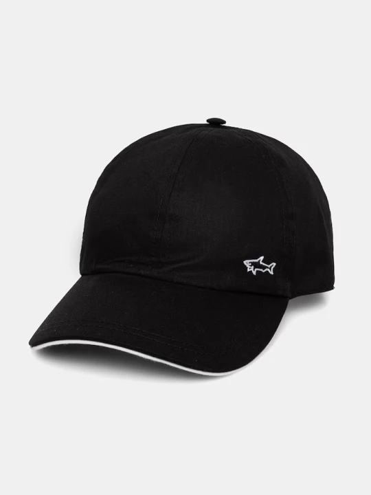 Zdjęcie produktu Paul&Shark baseball cap męski bawełniana czarny