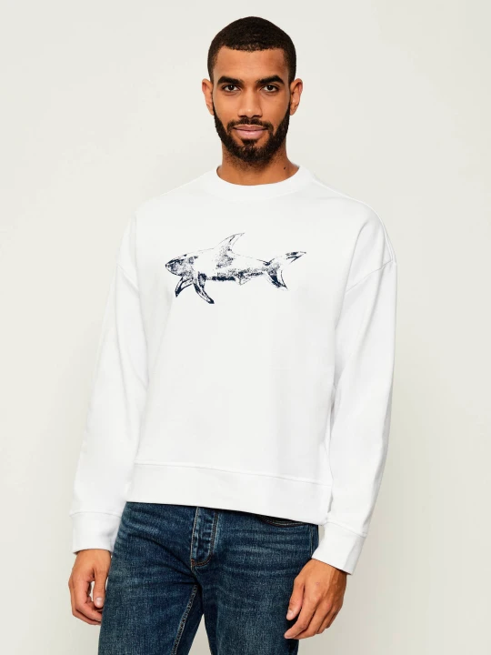 Zdjęcie produktu Paul&Shark Bluza | Loose fit biały