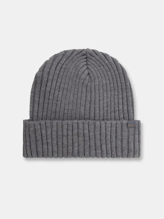 Zdjęcie produktu Paul&Shark czapka beanie męska wełniana szary