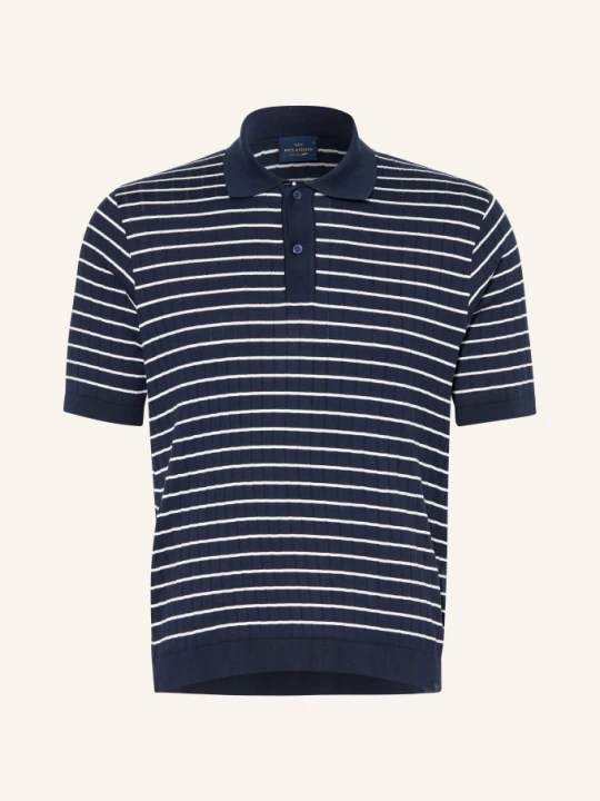 Zdjęcie produktu Paul & Shark Dzianinowa Koszulka Polo blau Paul&Shark