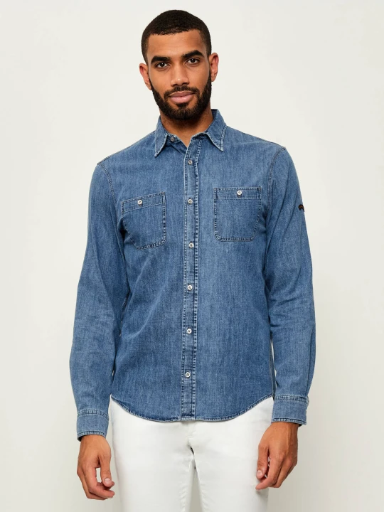 Zdjęcie produktu Paul&Shark Jeansowa koszula | Regular Fit niebieski