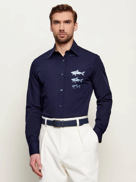Zdjęcie produktu Paul&Shark Koszula | Regular Fit granatowy
