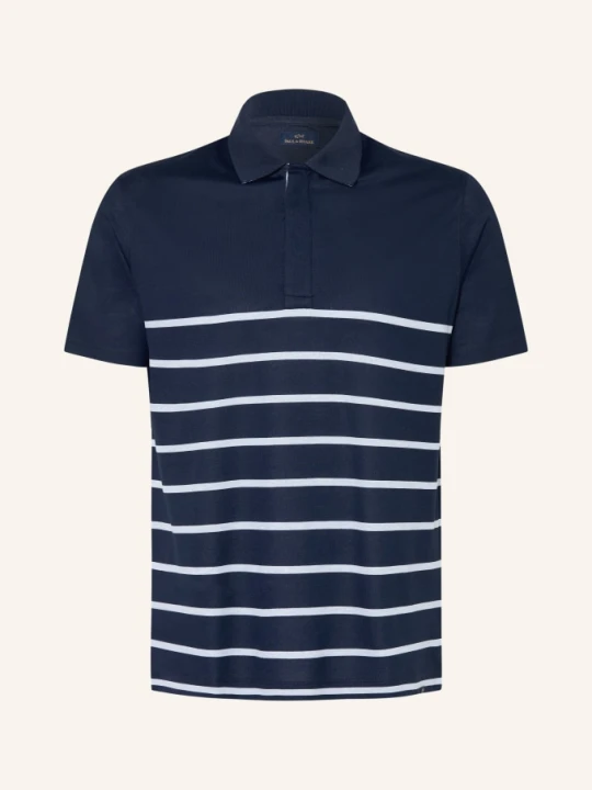 Zdjęcie produktu Paul & Shark Koszulka Polo Z Pikowanym Wzorem blau Paul&Shark