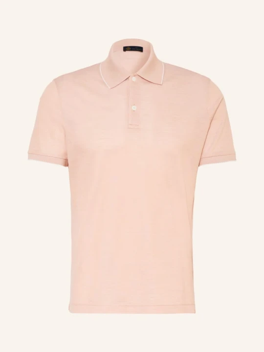 Zdjęcie produktu Paul & Shark Koszulka Polo Z Pikowanym Wzorem I Jedwabiem weiss Paul&Shark ŁOSOSIOWY