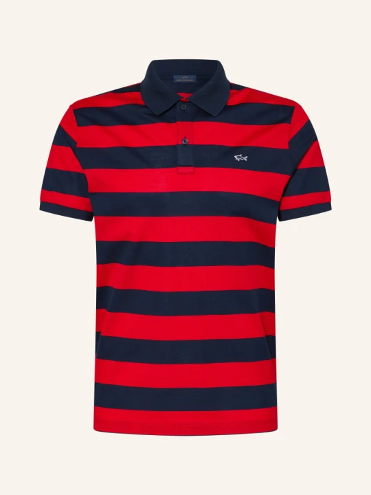 Zdjęcie produktu Paul & Shark Koszulka Polo Z Pikowanym Wzorem Regular Fit rot Paul&Shark