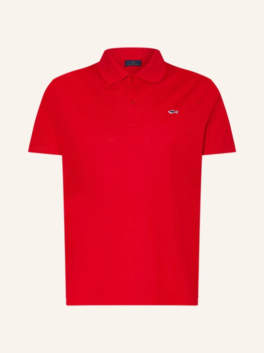 Zdjęcie produktu Paul & Shark Koszulka Polo Z Pikowanym Wzorem rot Paul&Shark