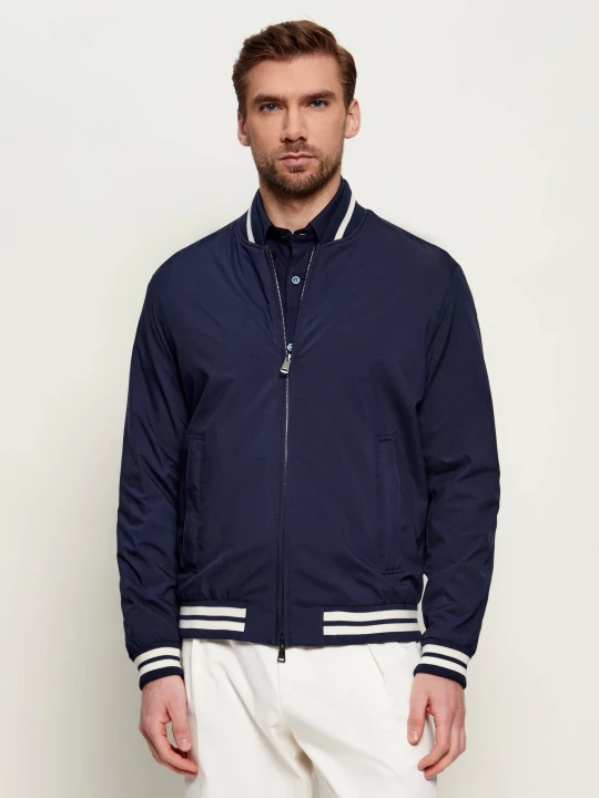 Zdjęcie produktu Paul&Shark Kurtka bomber Typhoon Platinum | Regular Fit granatowy