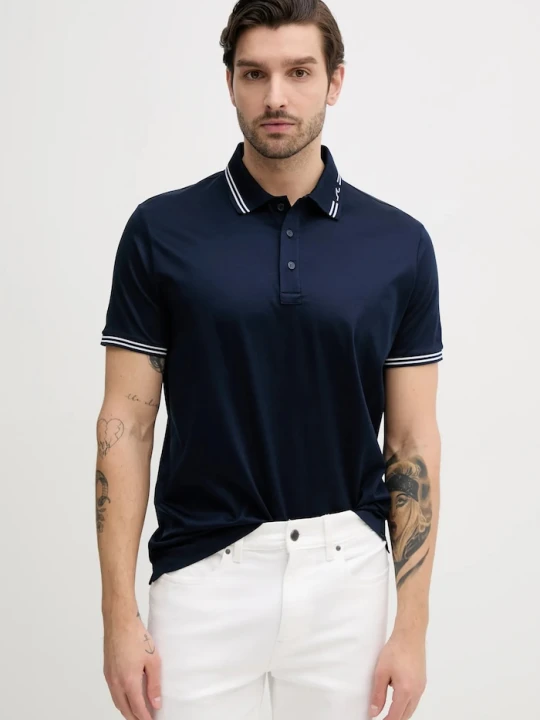 Zdjęcie produktu Paul&Shark polo bawełniane granatowy
