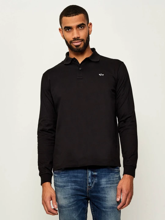 Zdjęcie produktu Paul&Shark Polo | Regular Fit | pique czarny