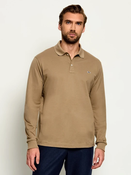 Zdjęcie produktu Paul&Shark Polo | Regular Fit | pique brązowy