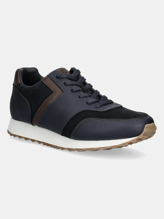 Zdjęcie produktu Paul&Shark sneakersy skórzane granatowy