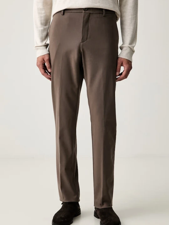 Zdjęcie produktu Paul&Shark spodnie chinos męskie z modalem brązowy