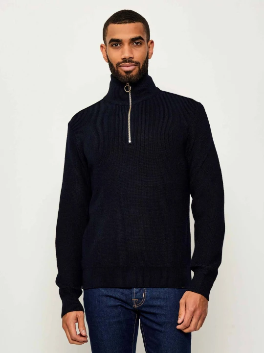 Zdjęcie produktu Paul&Shark Sweter | Regular Fit | z dodatkiem wełny granatowy