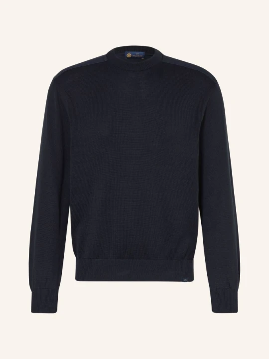 Zdjęcie produktu Paul & Shark Sweter Z Jedwabiem blau Paul&Shark GRANATOWY