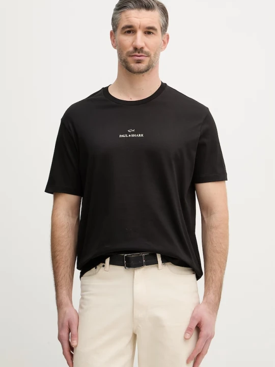 Zdjęcie produktu Paul&Shark t-shirt bawełniany czarny