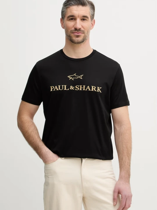 Zdjęcie produktu Paul&Shark t-shirt bawełniany czarny