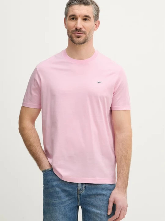 Zdjęcie produktu Paul&Shark t-shirt bawełniany Knitwear różowy