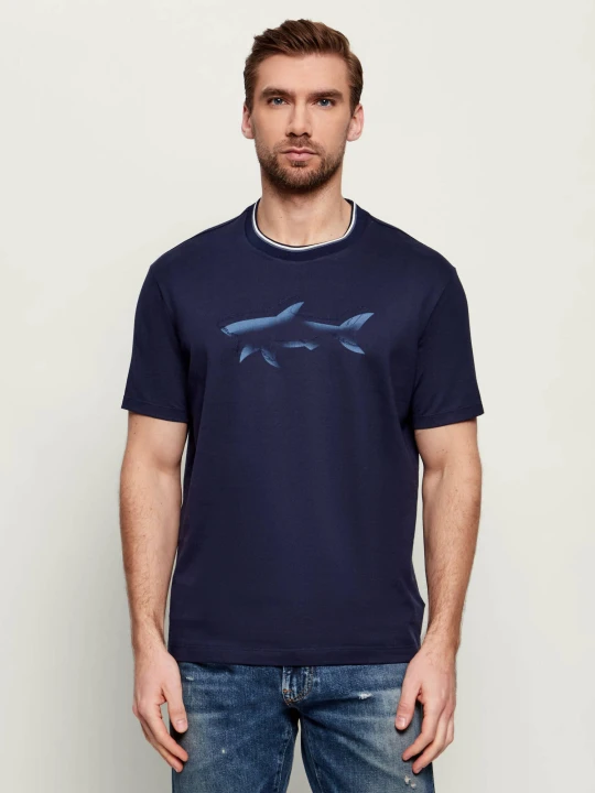 Zdjęcie produktu Paul&Shark T-shirt | Regular Fit granatowy
