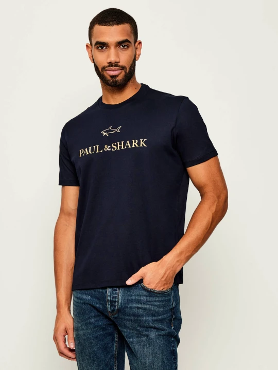 Zdjęcie produktu Paul&Shark T-shirt | Regular Fit granatowy