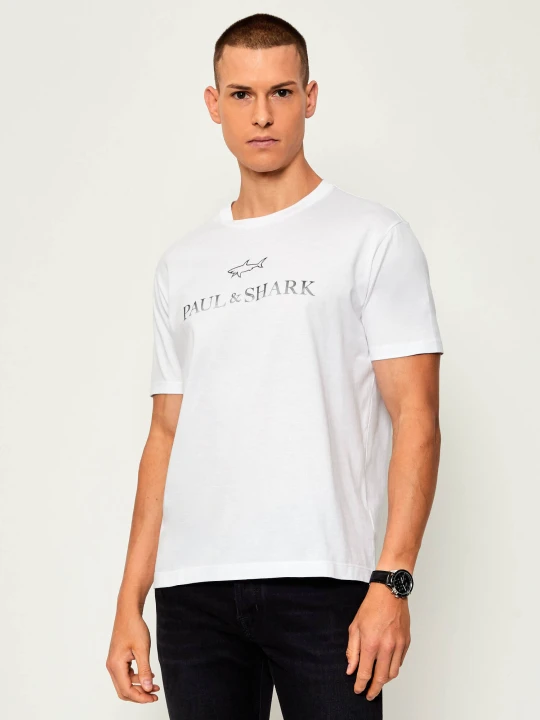 Zdjęcie produktu Paul&Shark T-shirt | Regular Fit biały