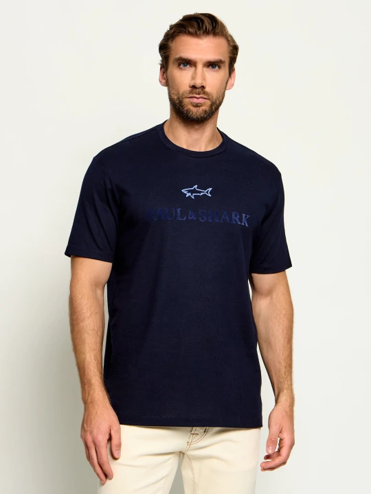 Zdjęcie produktu Paul&Shark T-shirt | Regular Fit granatowy