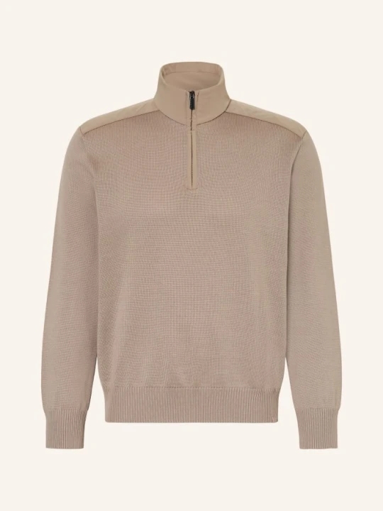 Zdjęcie produktu Paul & Shark Troyer Z Mieszanką Materiałów beige Paul&Shark JASNOBRĄZOWY
