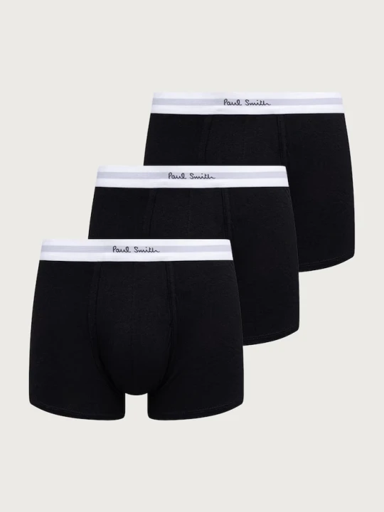 Zdjęcie produktu Paul Smith bokserki dopasowane męskie z bawełną 3-pack czarny