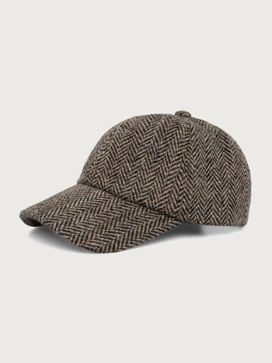 Zdjęcie produktu Paul Smith czapka z daszkiem męska wełniana beżowy