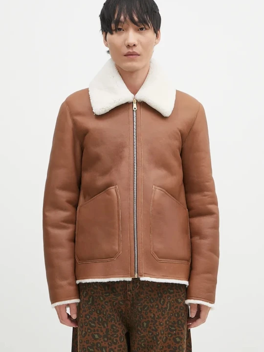 Zdjęcie produktu Paul Smith kurtka skórzana dwustronna