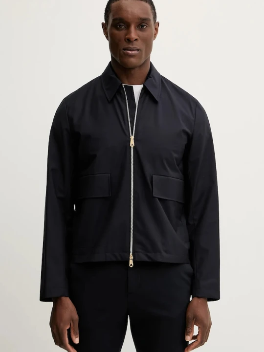 Zdjęcie produktu Paul Smith kurtka wełniana granatowy